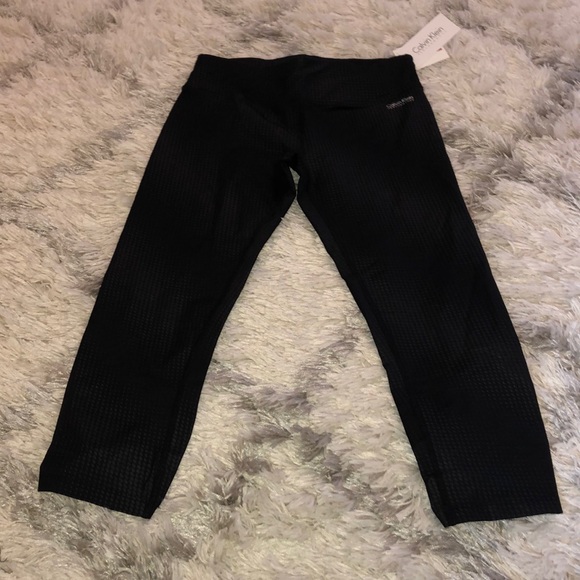 NWT Calvin Klein Performance Cropped Leggings - Picture 2 of 6